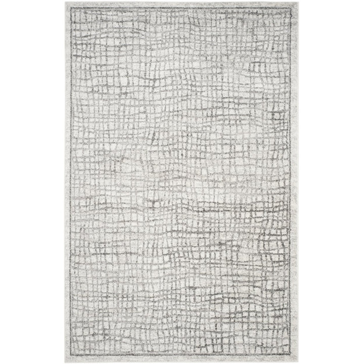 SAFAVIEH Adirondack Collection ADR103B Silver / Ivory Rug Image 1