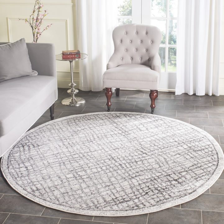 SAFAVIEH Adirondack Collection ADR103B Silver / Ivory Rug Image 9