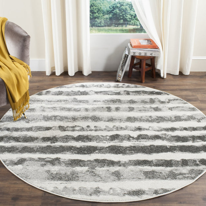 SAFAVIEH Adirondack ADR126N Ivory / Charcoal Rug Image 2