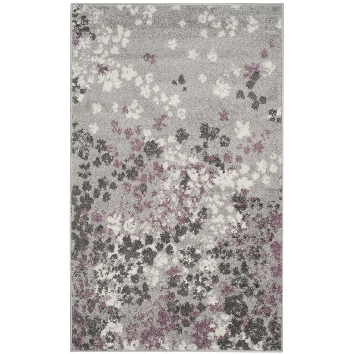 SAFAVIEH Adirondack ADR115M Light Grey / Purple Rug Image 1