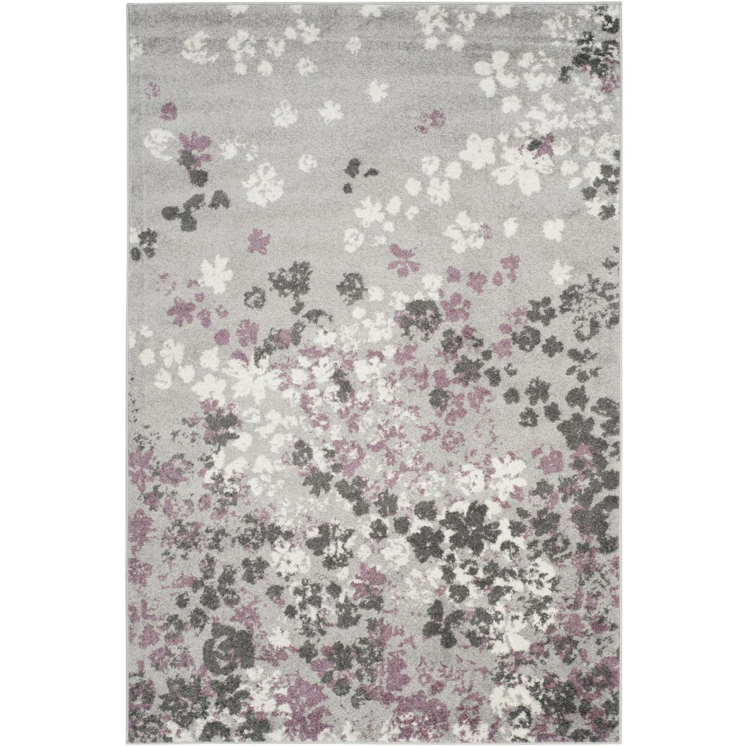 SAFAVIEH Adirondack ADR115M Light Grey / Purple Rug Image 1