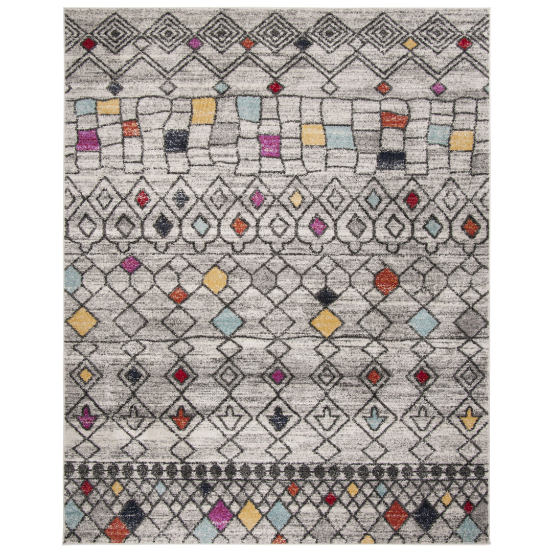 SAFAVIEH Adirondack ADR204F Light Grey / Fuchsia Rug Image 1