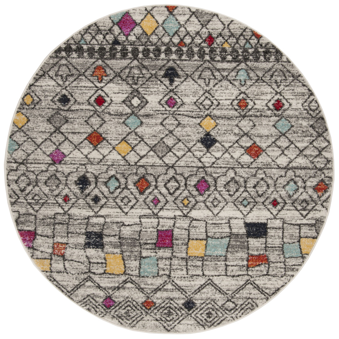 SAFAVIEH Adirondack ADR204F Light Grey / Fuchsia Rug Image 4