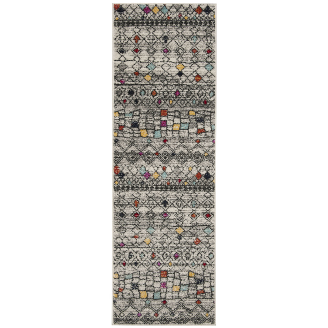 SAFAVIEH Adirondack ADR204F Light Grey / Fuchsia Rug Image 5