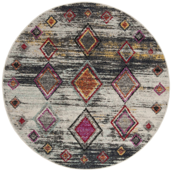 SAFAVIEH Adirondack ADR205F Light Grey / Red Rug Image 4