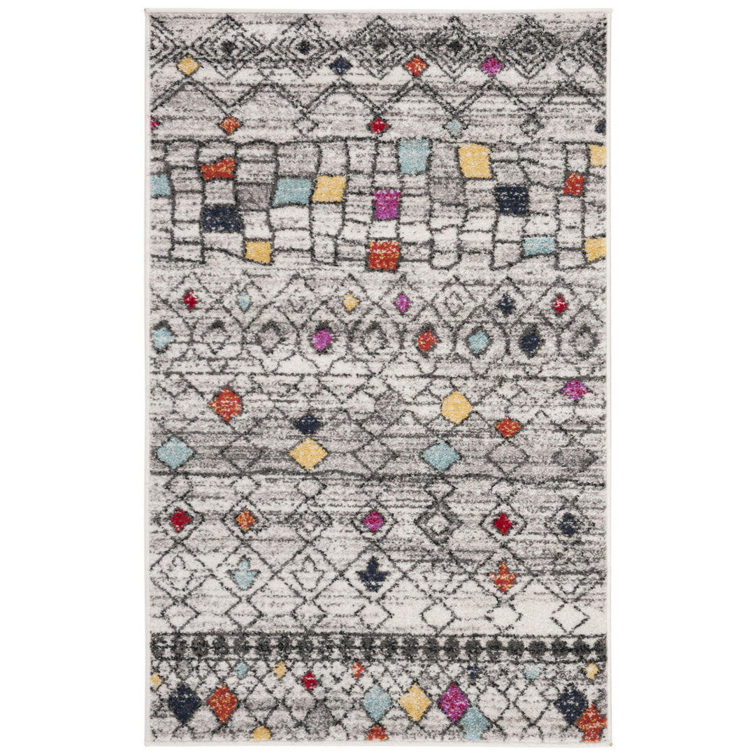 SAFAVIEH Adirondack ADR204F Light Grey / Fuchsia Rug Image 8