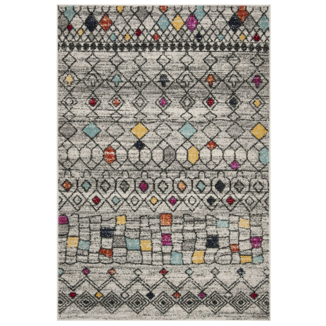 SAFAVIEH Adirondack ADR204F Light Grey / Fuchsia Rug Image 1