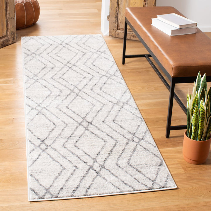 SAFAVIEH Adirondack Collection ADR162A Ivory / Grey Rug Image 3