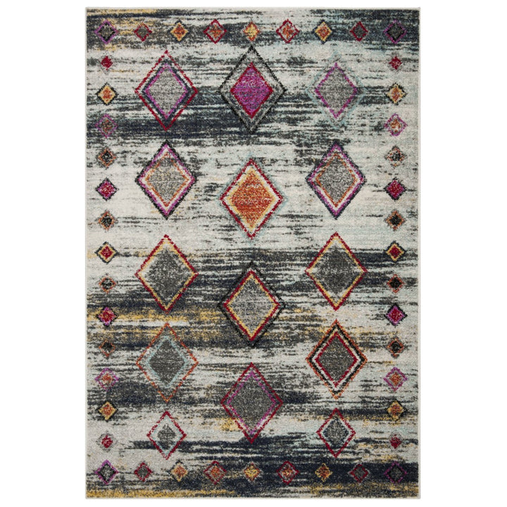 SAFAVIEH Adirondack ADR205F Light Grey / Red Rug Image 9