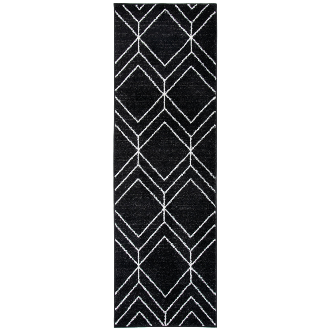 SAFAVIEH Adirondack Collection ADR241Z Black / Ivory Rug Image 2