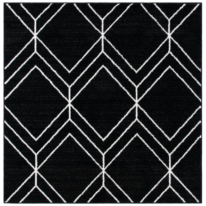 SAFAVIEH Adirondack Collection ADR241Z Black / Ivory Rug Image 6