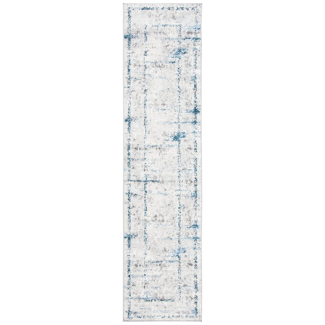 SAFAVIEH Amelia Collection ALA207G Grey / Blue Rug Image 5