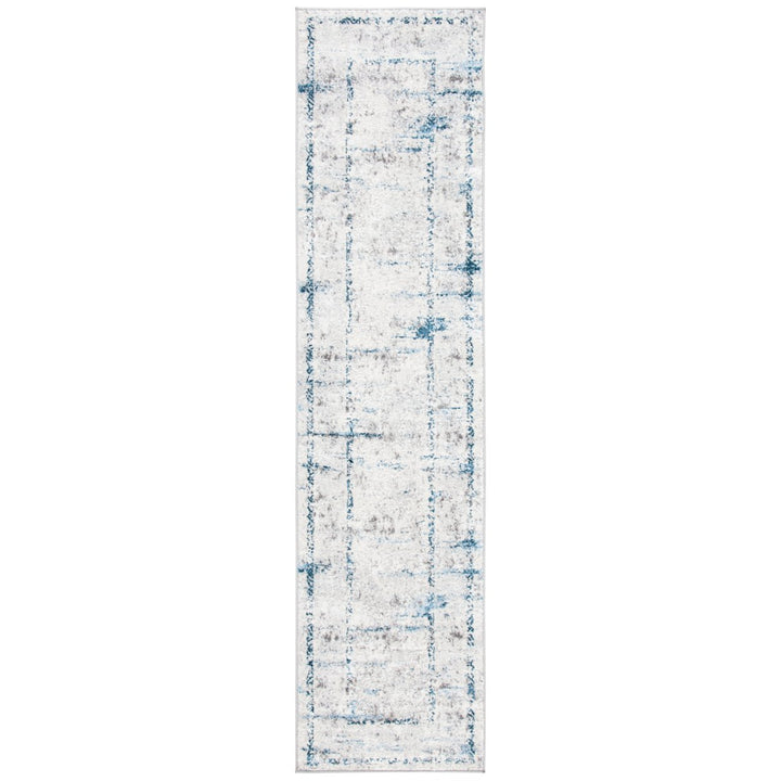 SAFAVIEH Amelia Collection ALA207G Grey / Blue Rug Image 5