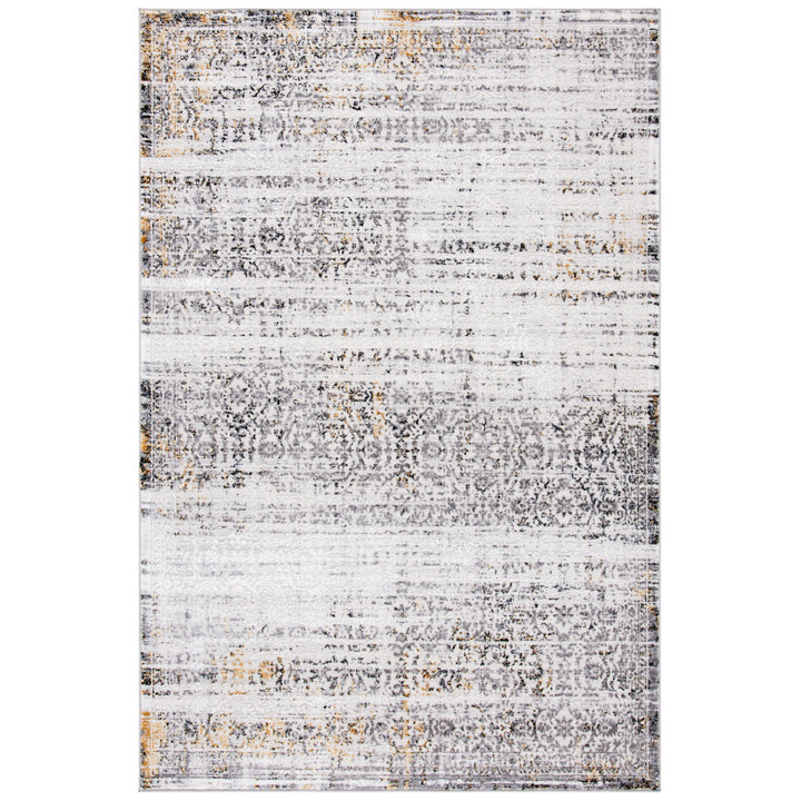 SAFAVIEH Amelia Collection ALA239F Grey / Ivory Rug Image 1