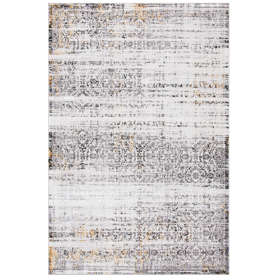 SAFAVIEH Amelia Collection ALA239F Grey / Ivory Rug Image 1