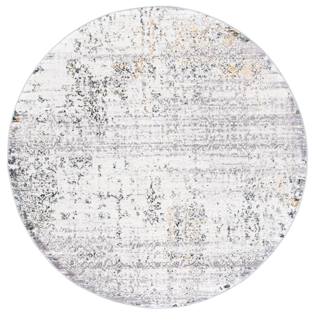 SAFAVIEH Amelia Collection ALA239F Grey / Ivory Rug Image 4