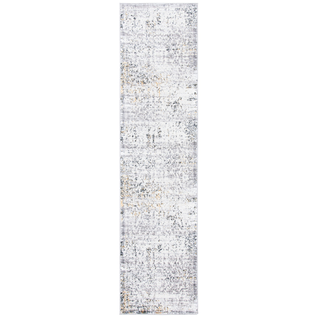 SAFAVIEH Amelia Collection ALA239F Grey / Ivory Rug Image 5