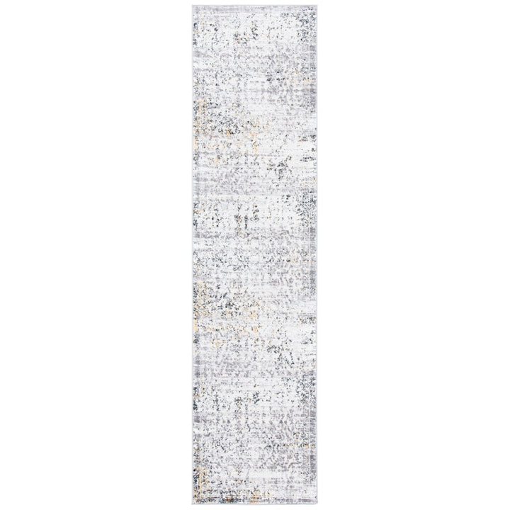 SAFAVIEH Amelia Collection ALA239F Grey / Ivory Rug Image 1