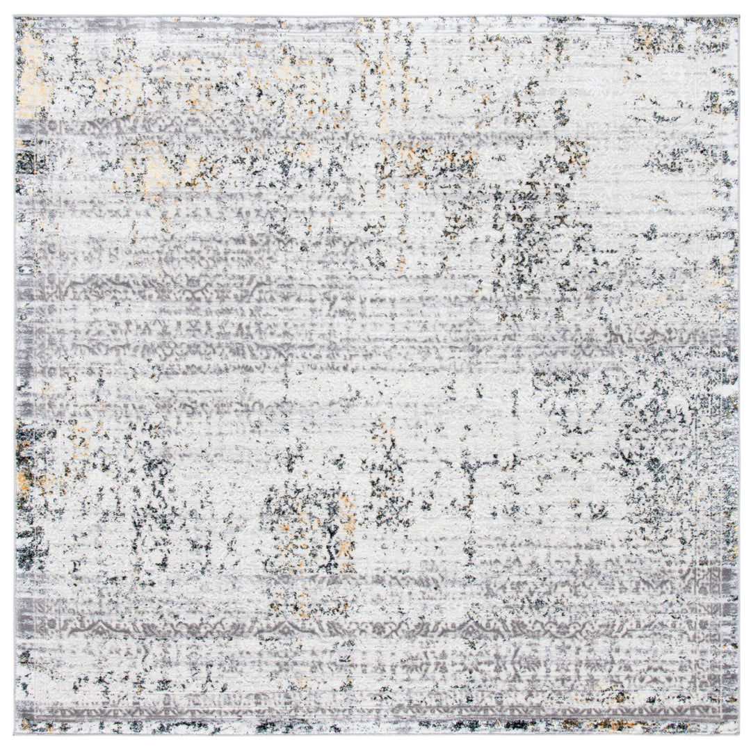 SAFAVIEH Amelia Collection ALA239F Grey / Ivory Rug Image 6