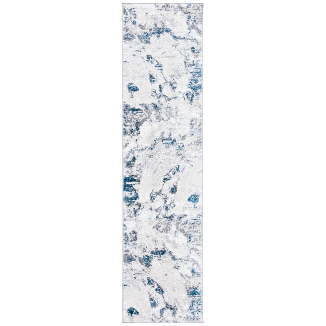 SAFAVIEH Amelia Collection ALA232G Grey / Blue Rug Image 9