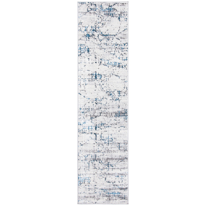 SAFAVIEH Amelia Collection ALA248G Grey / Blue Rug Image 5