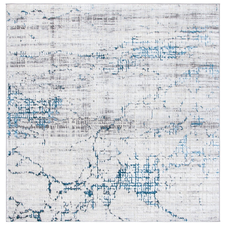 SAFAVIEH Amelia Collection ALA248G Grey / Blue Rug Image 6