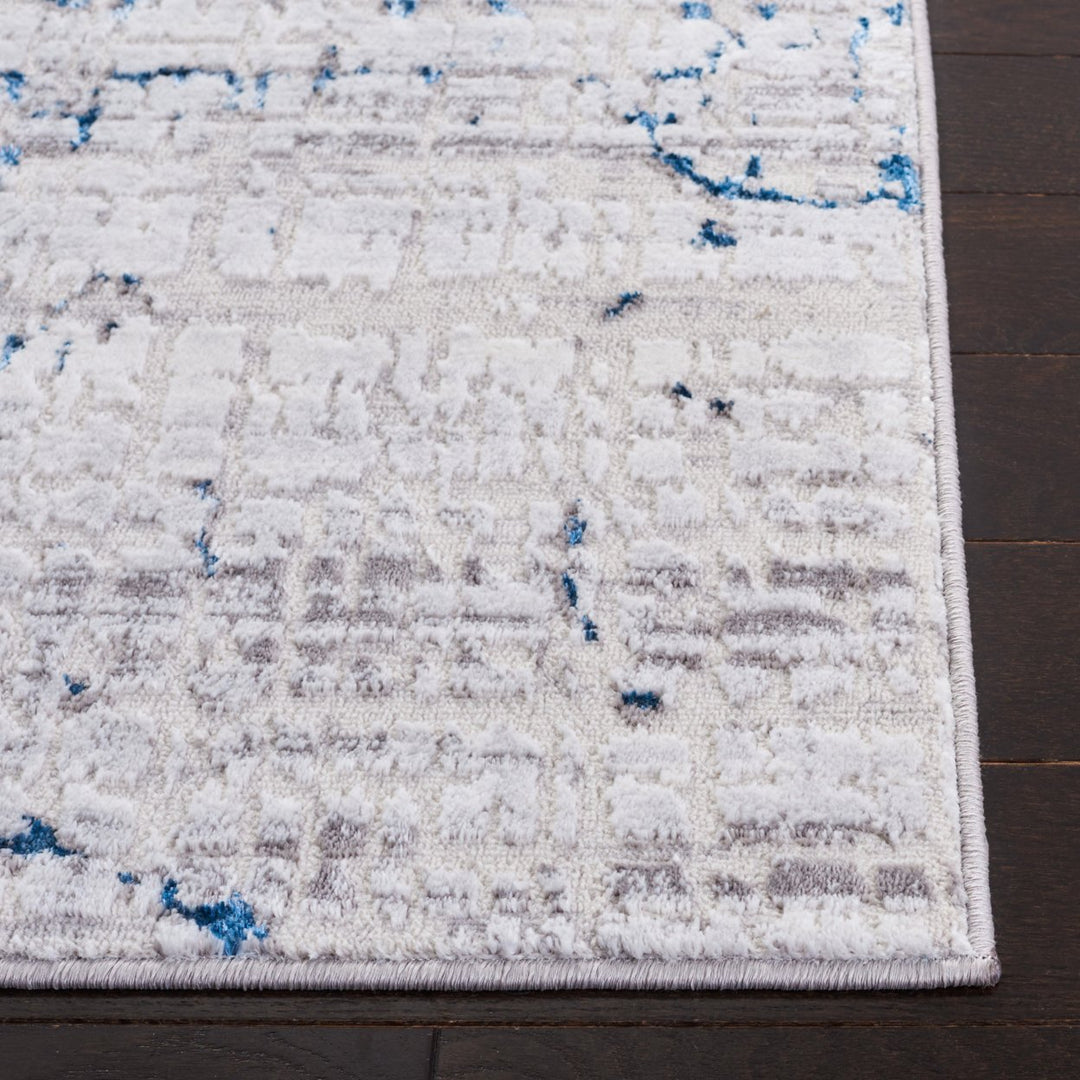 SAFAVIEH Amelia Collection ALA248G Grey / Blue Rug Image 7