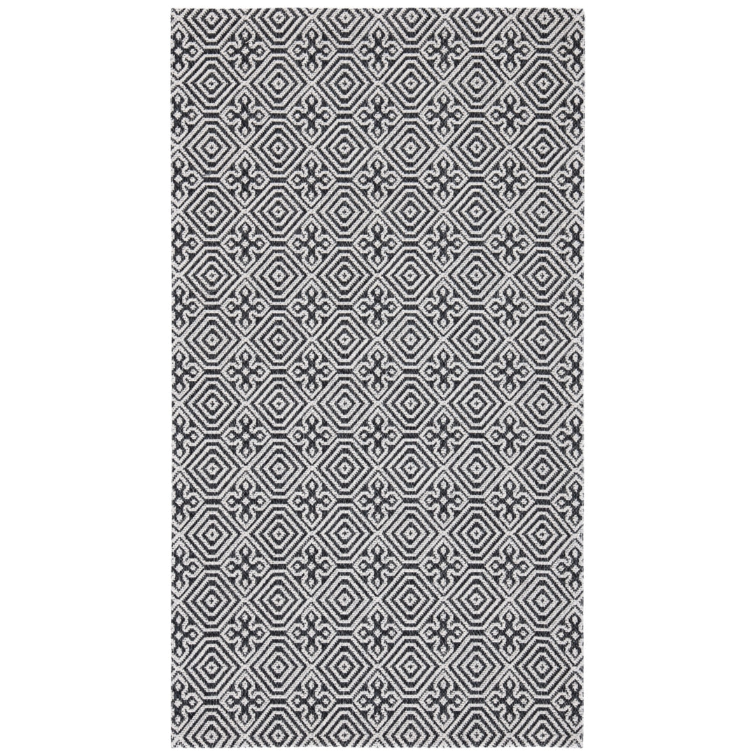 SAFAVIEH Augustine AGT402H Black / Light Grey Rug Image 1