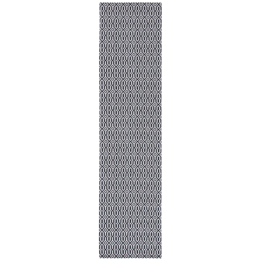 SAFAVIEH Augustine AGT411H Black / Light Grey Rug Image 1