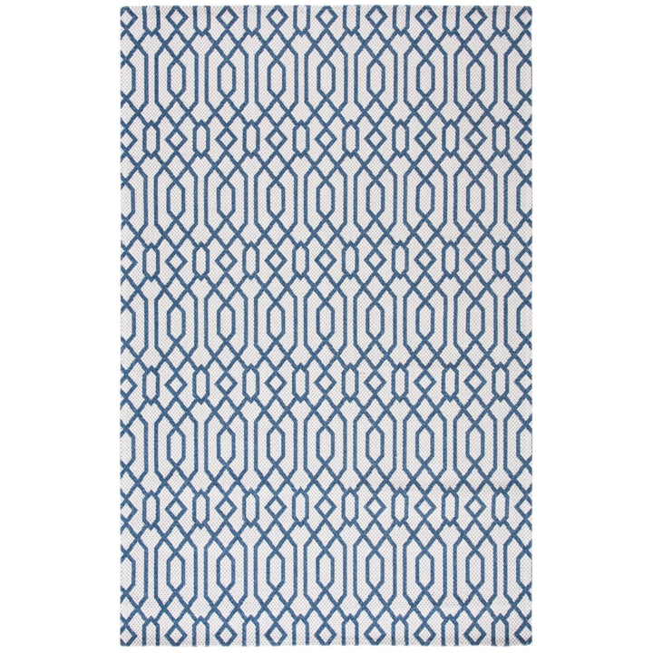 SAFAVIEH Augustine Collection AGT421M Navy/Light Grey Rug Image 1