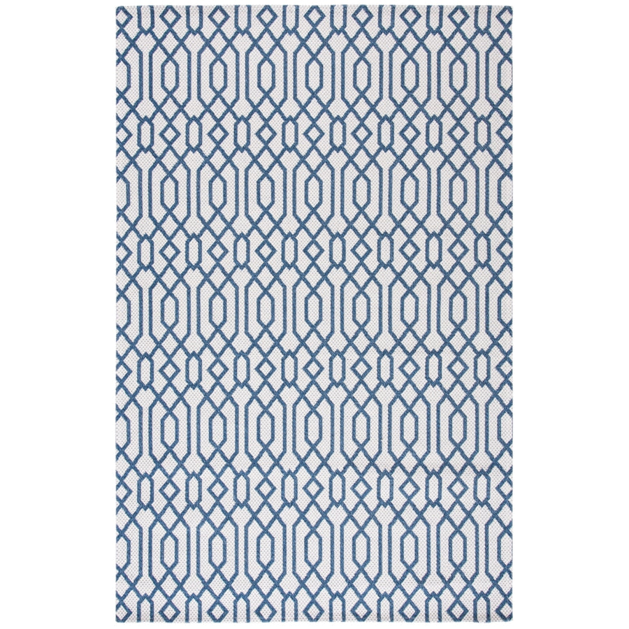 SAFAVIEH Augustine Collection AGT421M Navy/Light Grey Rug Image 1