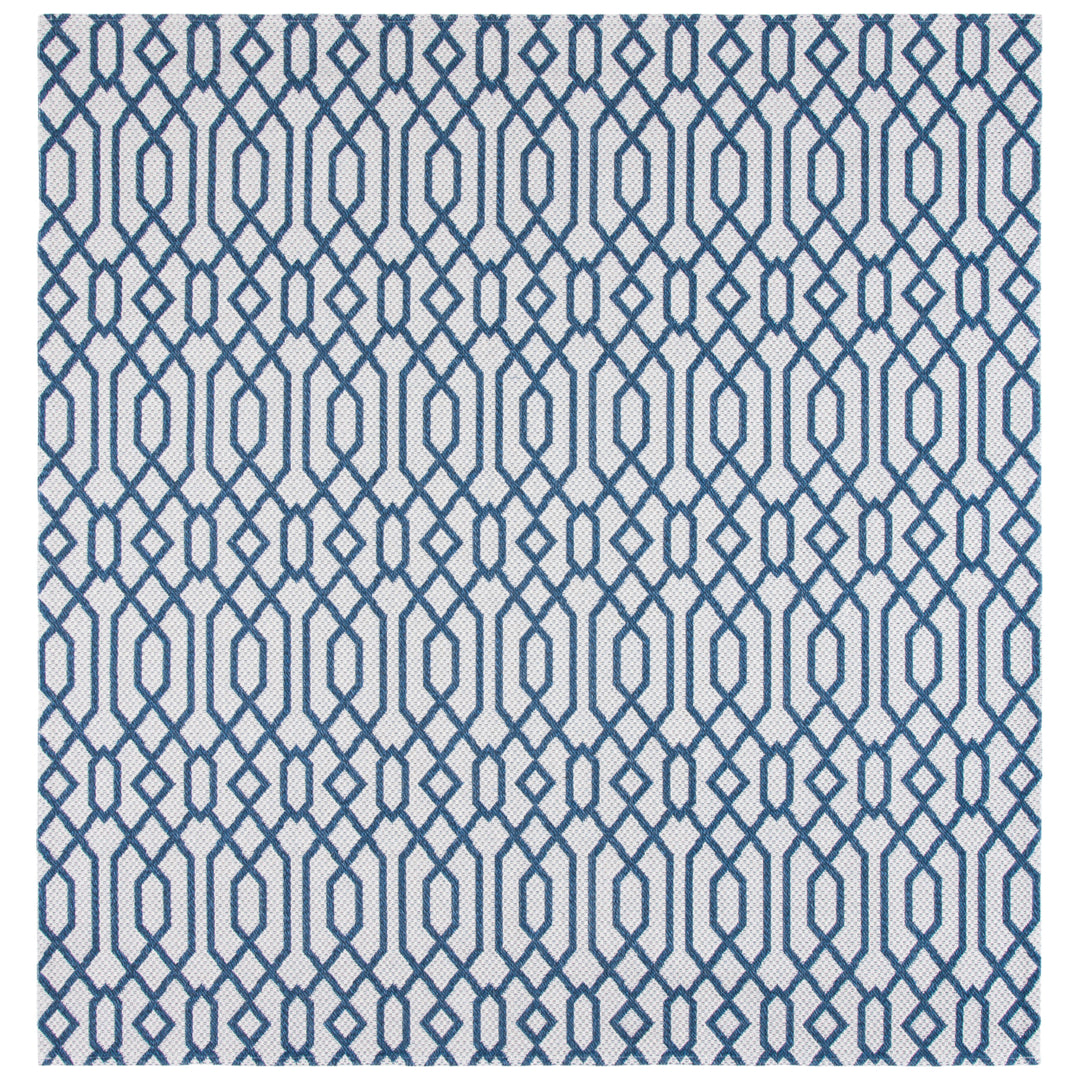 SAFAVIEH Augustine Collection AGT421M Navy/Light Grey Rug Image 4