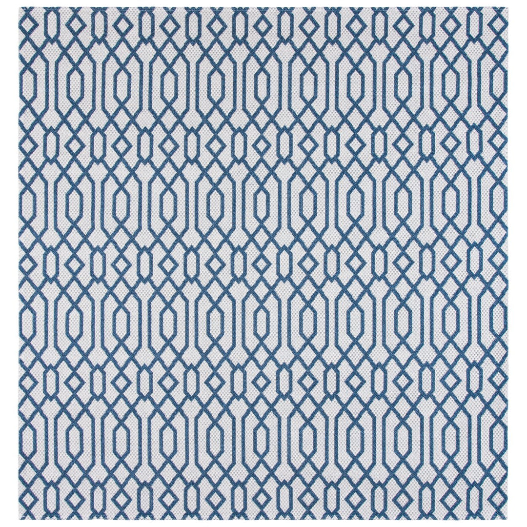 SAFAVIEH Augustine Collection AGT421M Navy/Light Grey Rug Image 1