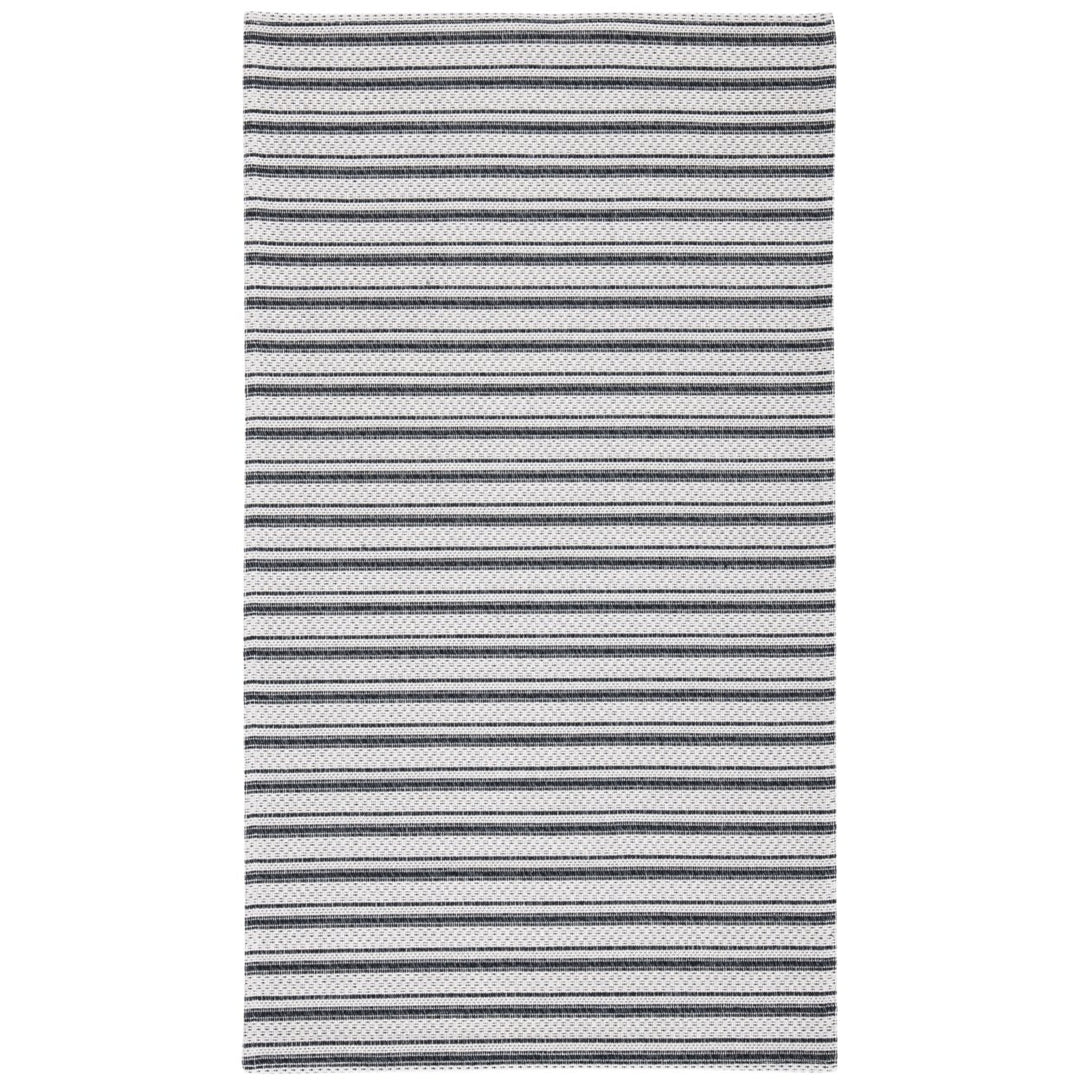 SAFAVIEH Augustine AGT419H Black / Light Grey Rug Image 8