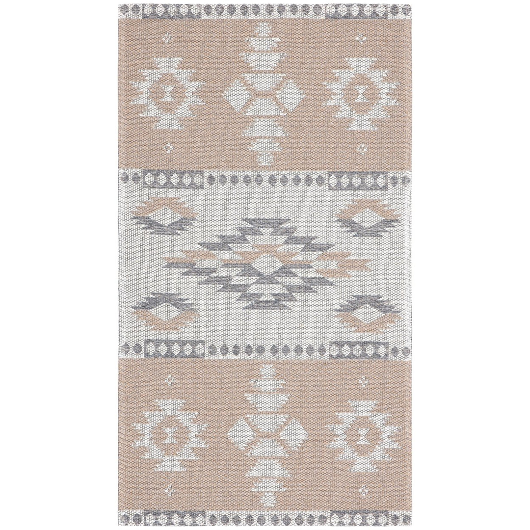 SAFAVIEH AGT426E Augustine Taupe / Cream Image 1