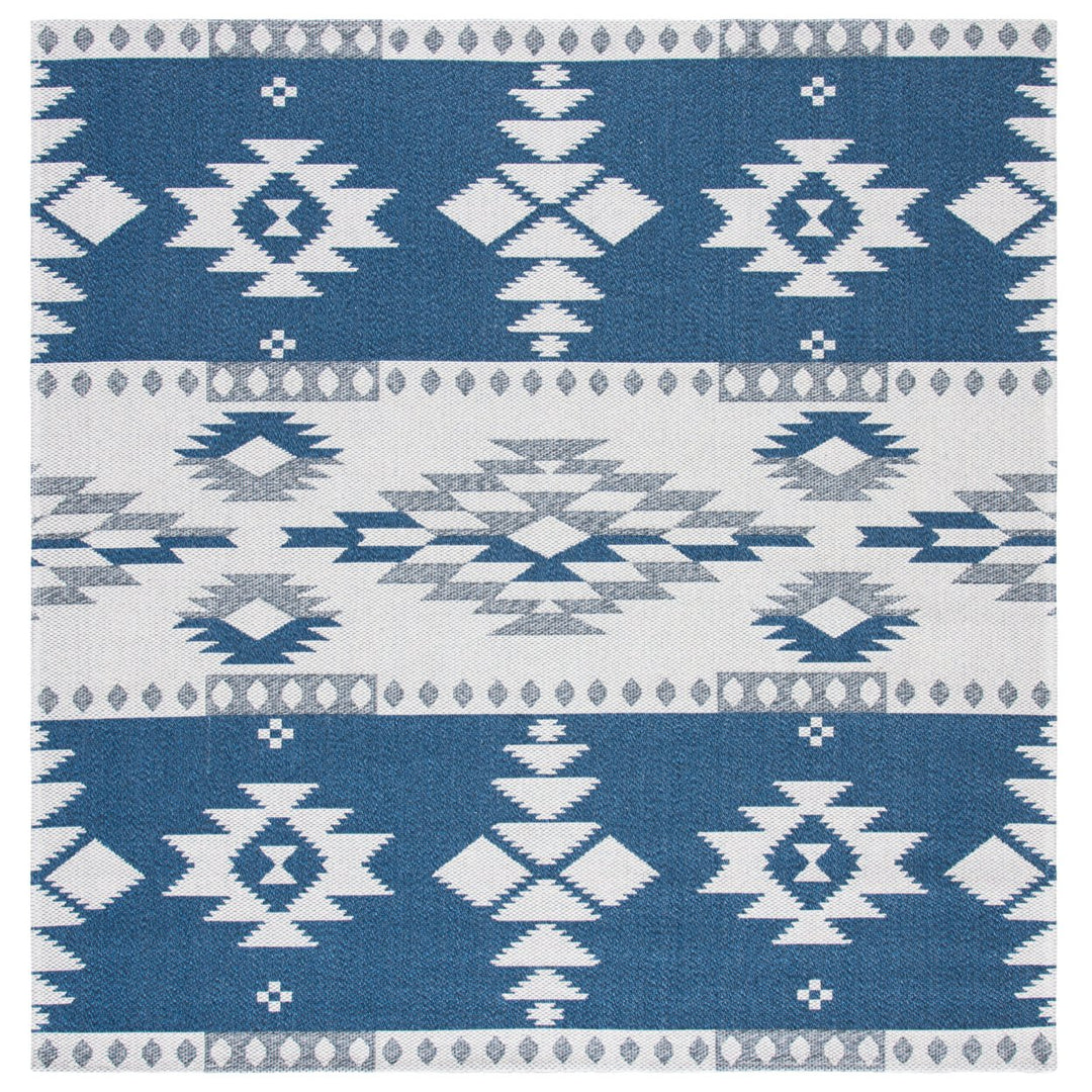 SAFAVIEH Augustine Collection AGT426N Navy / Creme Rug Image 1