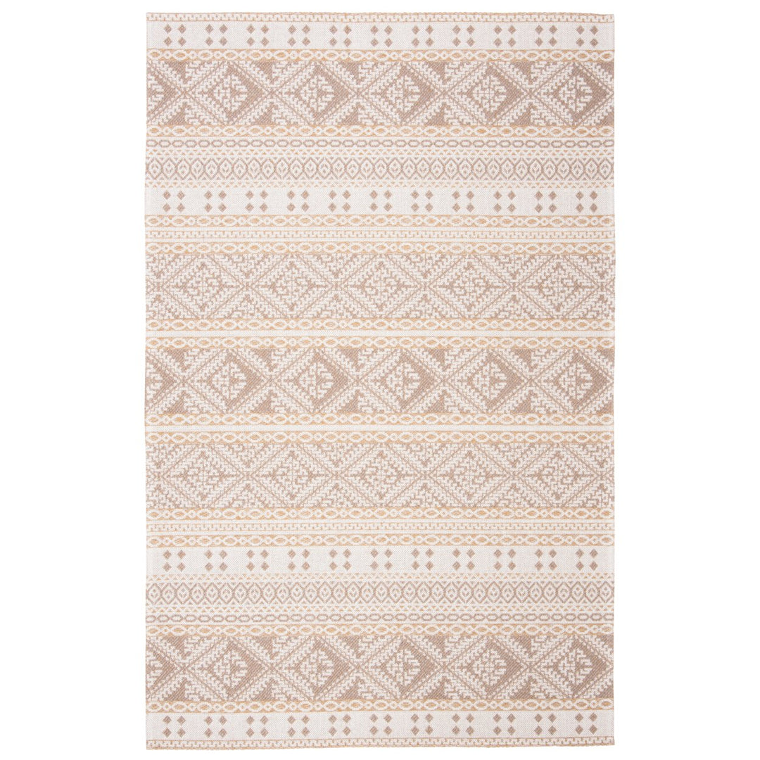 SAFAVIEH Augustine Collection AGT445E Taupe / Cream Rug Image 1