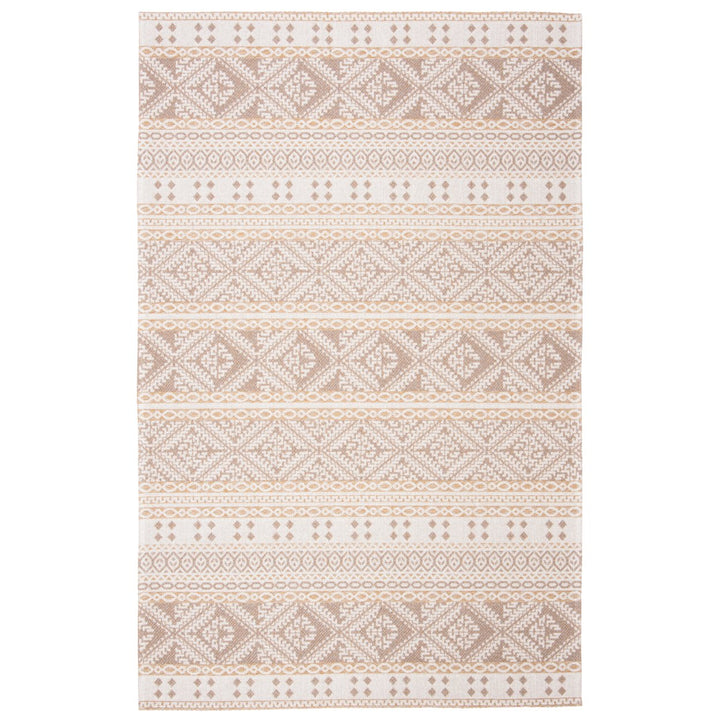 SAFAVIEH Augustine Collection AGT445E Taupe / Cream Rug Image 1