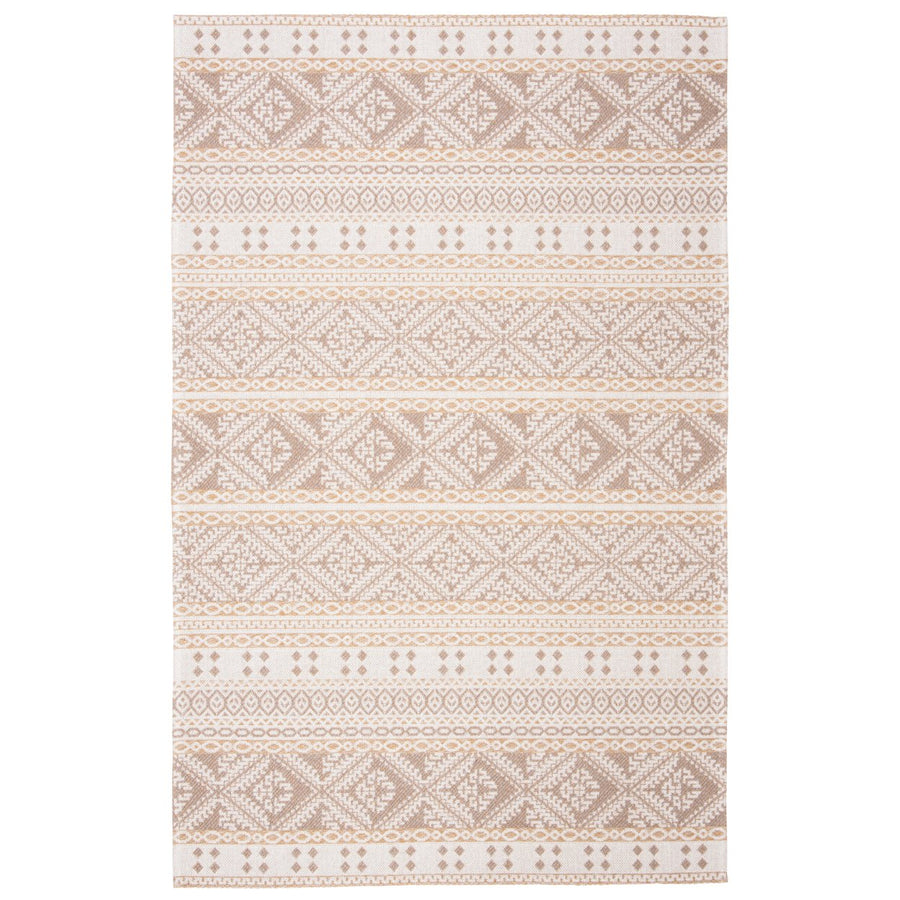 SAFAVIEH Augustine Collection AGT445E Taupe / Cream Rug Image 1