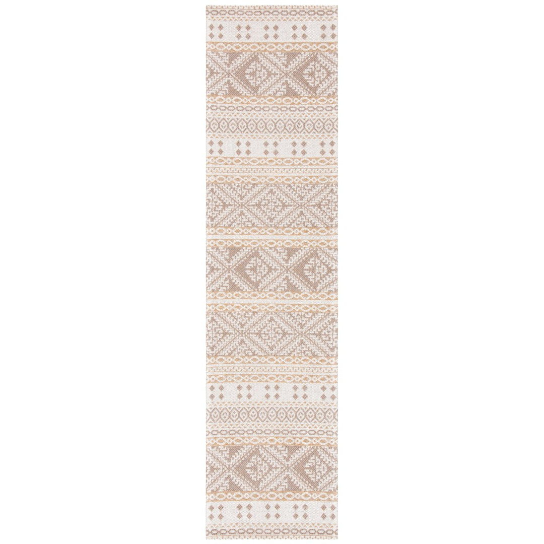 SAFAVIEH Augustine Collection AGT445E Taupe / Cream Rug Image 3