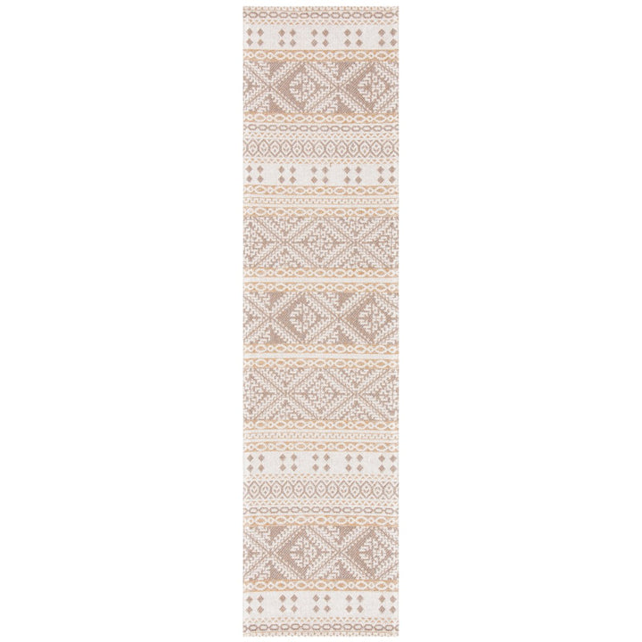 SAFAVIEH Augustine Collection AGT445E Taupe / Cream Rug Image 3