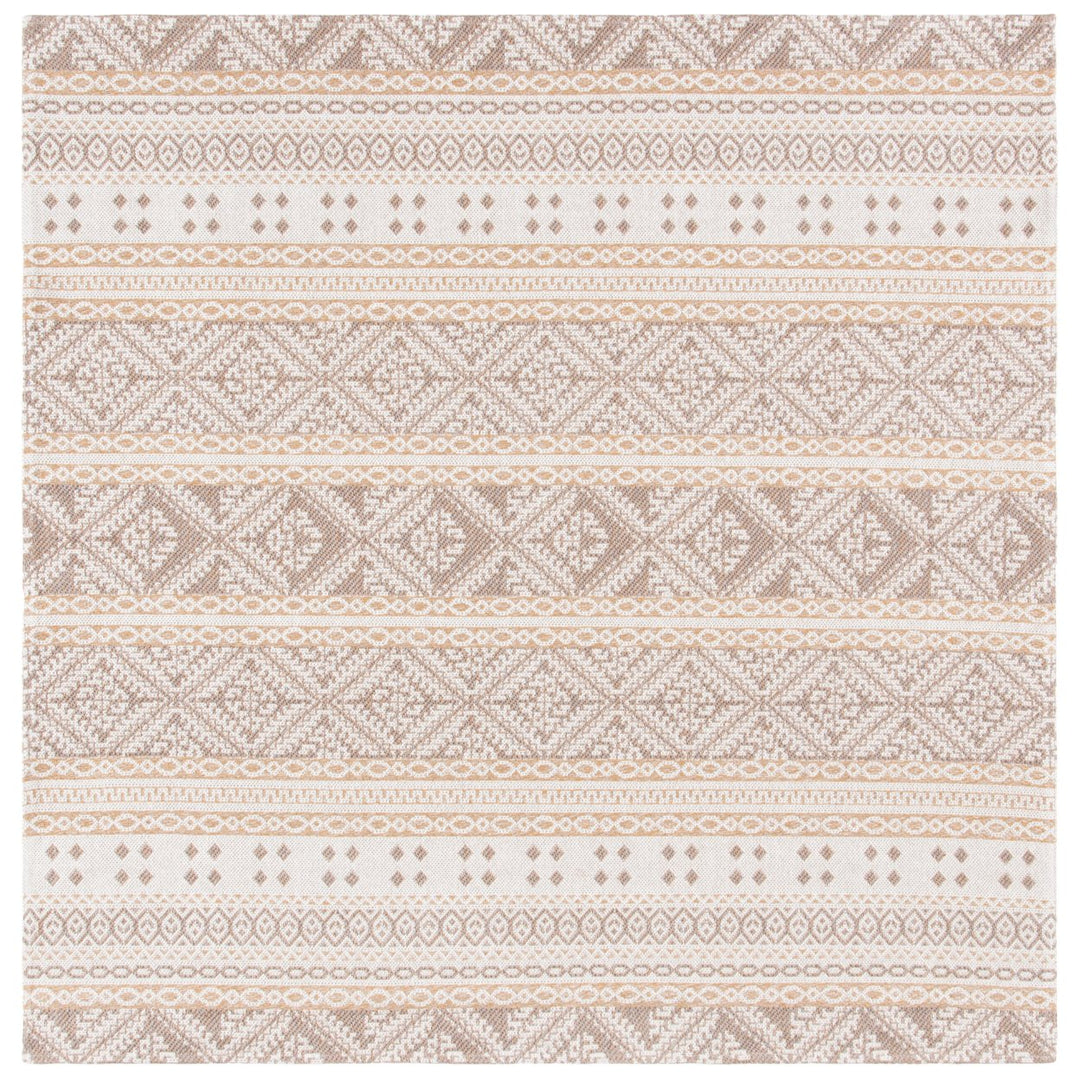 SAFAVIEH Augustine Collection AGT445E Taupe / Cream Rug Image 4