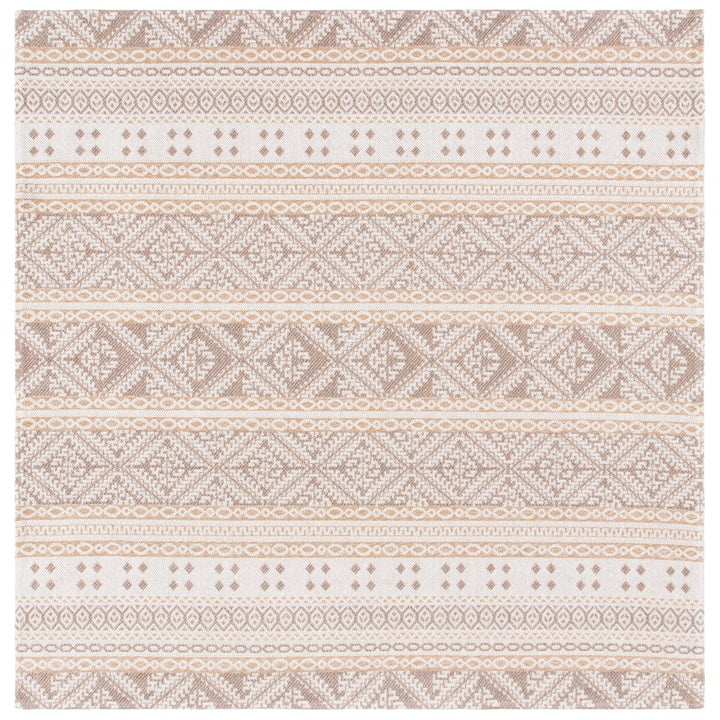 SAFAVIEH Augustine Collection AGT445E Taupe / Cream Rug Image 4