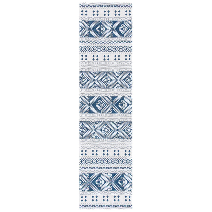 SAFAVIEH Augustine Collection AGT445N Navy / Creme Rug Image 3