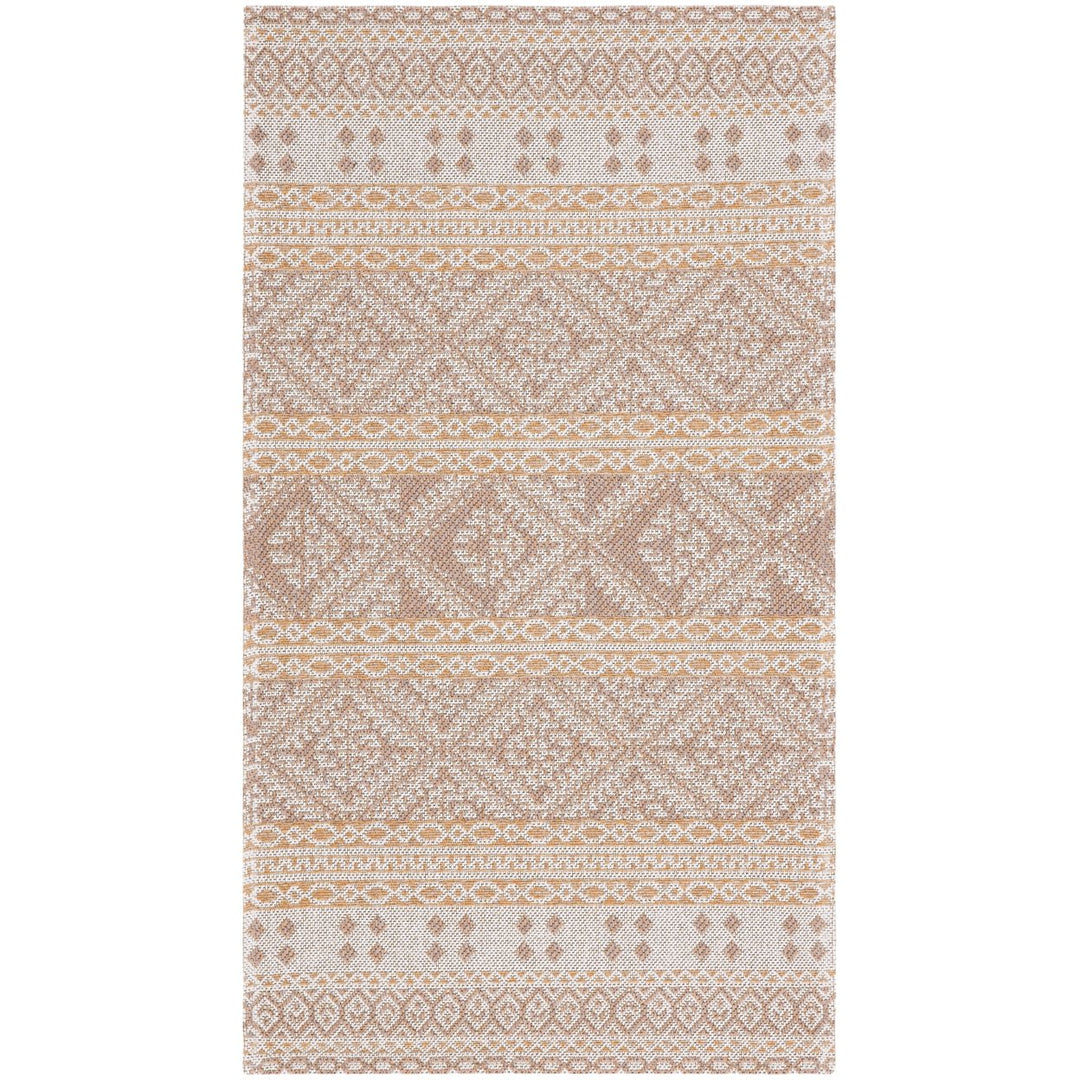 SAFAVIEH Augustine Collection AGT445E Taupe / Cream Rug Image 8