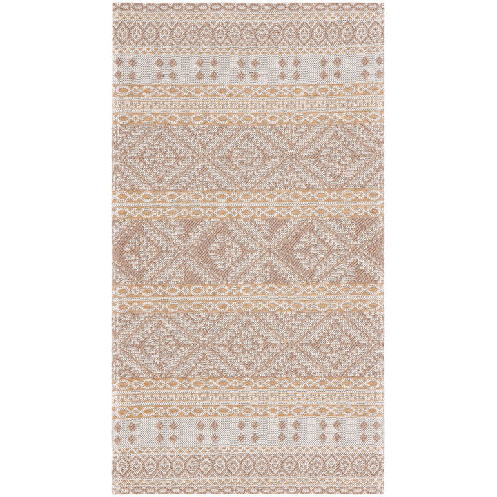 SAFAVIEH Augustine Collection AGT445E Taupe / Cream Rug Image 8