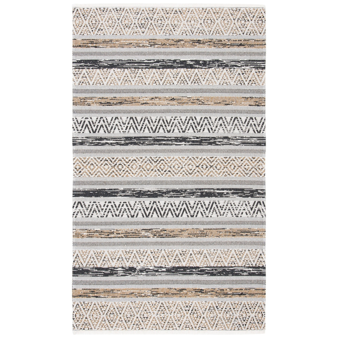 SAFAVIEH Augustine Collection AGT466A Ivory / Taupe Rug Image 1