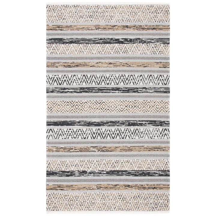 SAFAVIEH Augustine Collection AGT466A Ivory / Taupe Rug Image 1