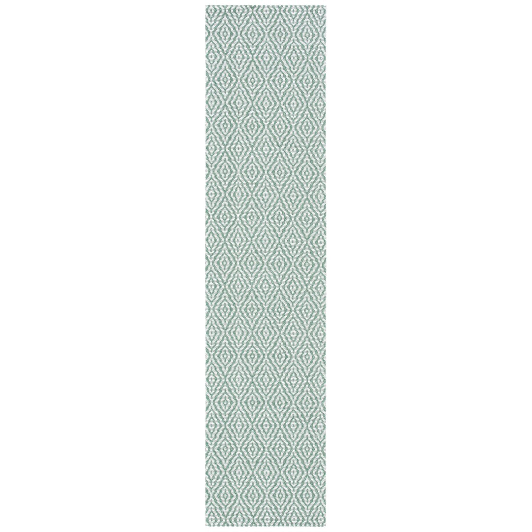 SAFAVIEH Augustine Collection AGT484Y Green / Ivory Rug Image 1