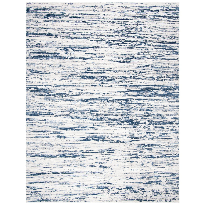 SAFAVIEH Amelia Collection ALA768B Grey / Navy Rug Image 1